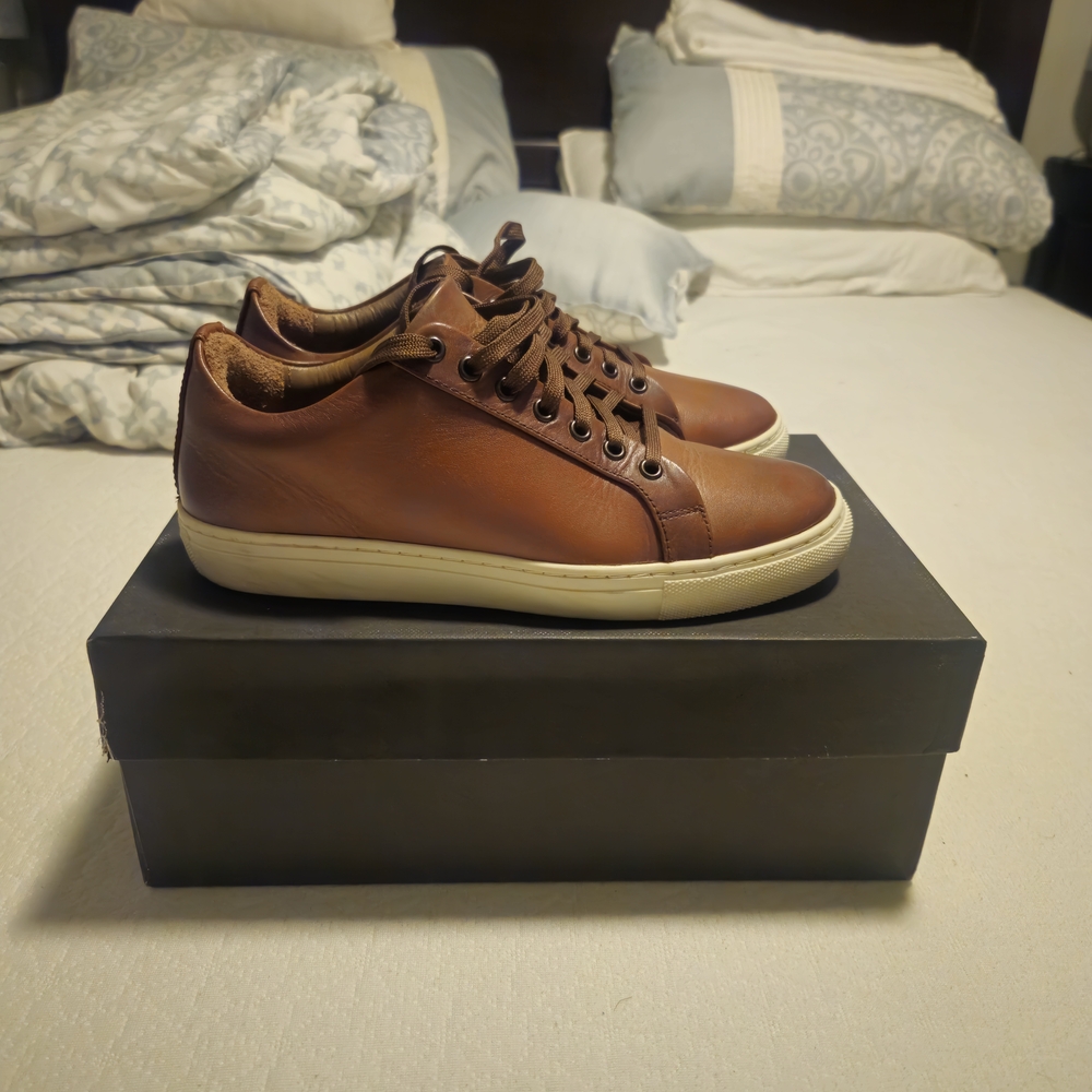 Men’s Thursday Premier Low-Top Sneakers, Toffee, 7.5 - Picture 4 of 5